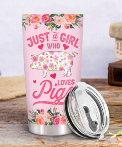 Just a Girl Who Loves Pigs Tumbler